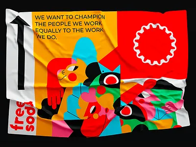 FLAG flag illustration ilustración jhonny núñez