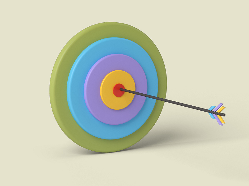 target arrow dataviz target
