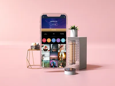 APPICS UI Design app blockchain crypto screen design socialmedia ui ui design userexperiance