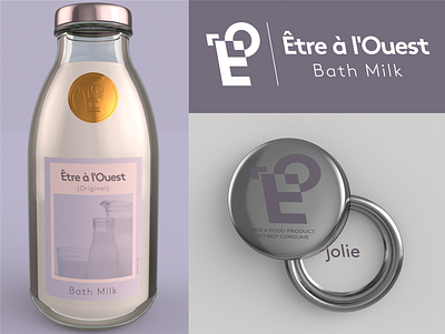 Être à l’Ouest - Original 3d art branding design product design