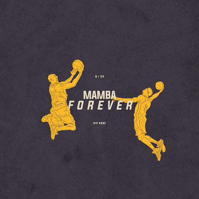 Mamba Forever art artist basketball design digitalart illustration kobebryant mascot nba sport vector
