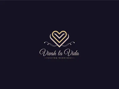 Vivah la Vida abstract art direction branding concept design graphic design logo logo design typography vector