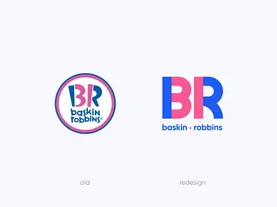 Baskin Robbins - Identity Rebranding baskin robbins brand brand identity branding colors ice cream identity logo logo design logotype package package design rebranding restyling ui