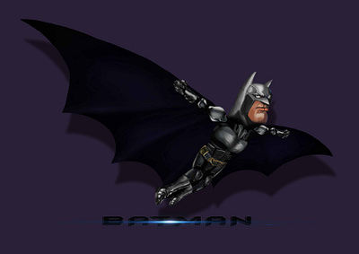 BATMAN #2 : The Dark Knight Rises art batman caricature dc comic design illustration illustration art photoshop the dark knight