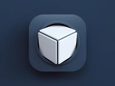 App icon 3d app big sur branding design icon ios logo macos render webshocker