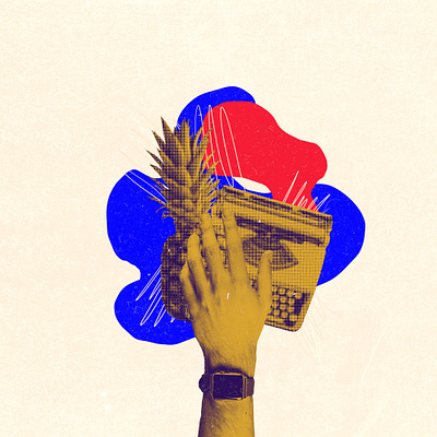 365 Days Of Tech art collage collage art design digitalart illustration minimal modern