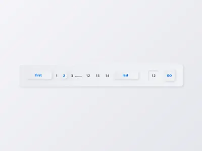 Pagination Daily UI challenge day 85 dailyui dailyuichallenge page pagination