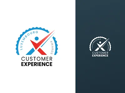 Logo CX Awards awards branding customer experience design identity illustration logo luxembourg vector