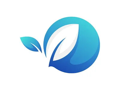 Leaf logo adobe illustrator art artwork circle circle logo good logo leaf logo logo logo design logo designer logo inspirations logo maker logos negativespace new unique design unique logo unique logo design vector