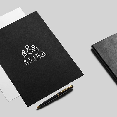 Reina branding logo logo design logodesign wear woman