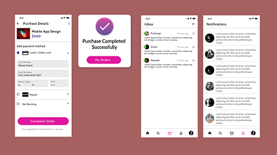 Design concept 3 app design figma figmadesign mobile app mobile app design mobile design ui ui design ux