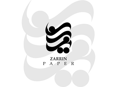 Zarrin paper affinitydesigner dribbble freelance illustration ipad logo logoawesome minimal typography vector