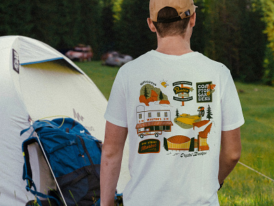 Vandoit Owner's Meetup Tshirt Design arkansas branding camping design drawing hiking illustration merch outside summer tshirt vans