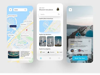 Travel App app app design app ui app ui design app ui ux appui dubai maps mobile ui tourism travel travel app traveling travelling trip ui uidesign uiux uiuxdesign ux