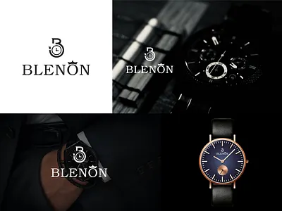 BLENON Watch Logo apple watch logo branding clock clock logo identity logo logo design logo watch logodesign logotype smart watch logo smartwatch time watch watch brand logos watch company logo watch logo watch logos watchface wearable