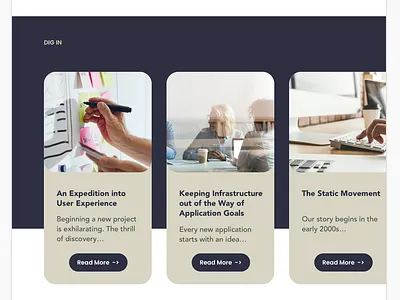 Homepage News Detail ui website