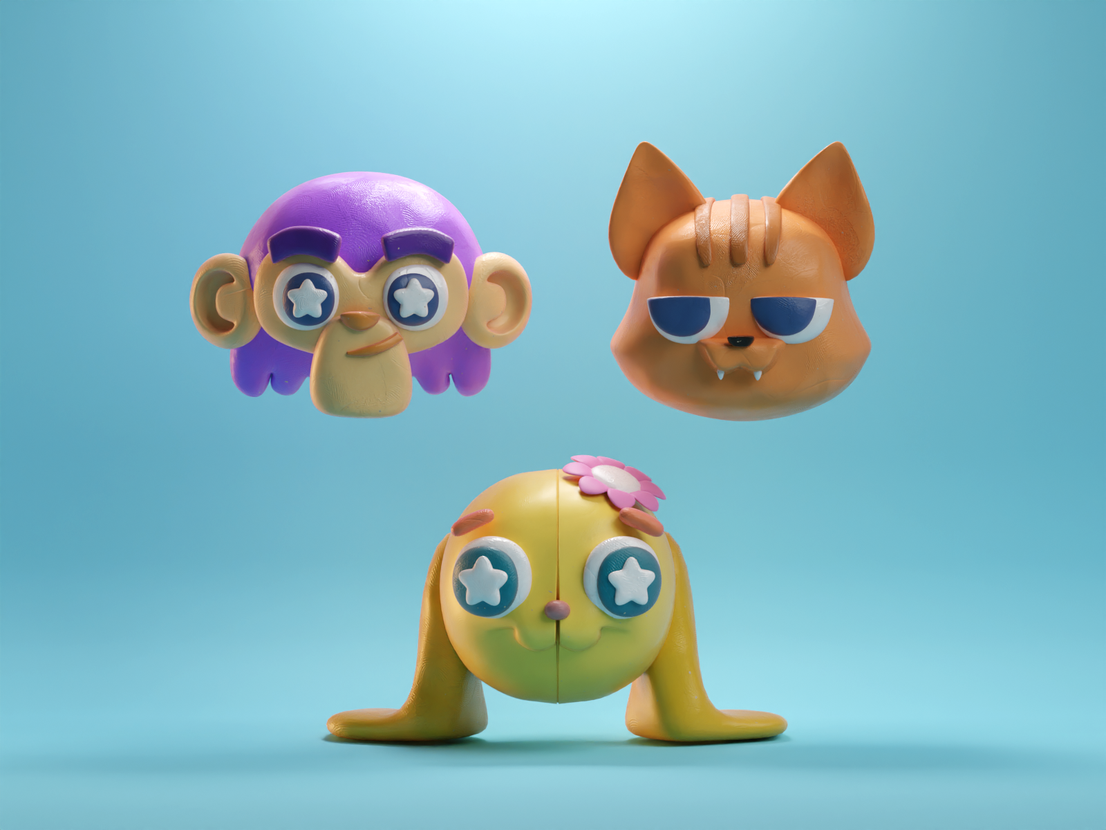 Claydoh Shader Study by Mohamed Chahin on Dribbble