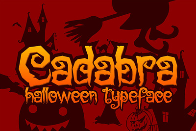 Halloween Typeface font halloween halloween design pumpkin scary typeface