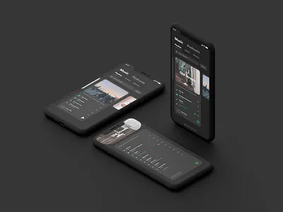 Spotify (re-design) adobe illustrator adobe xd graphic design illustration minimalist mobile ui product design ux design