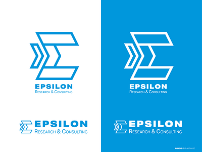 EPSILON branding corporate design icon identity logo logomark mark minimal minimalist symbol typography vector