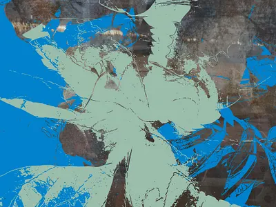 Stagnation blue green vector vector art