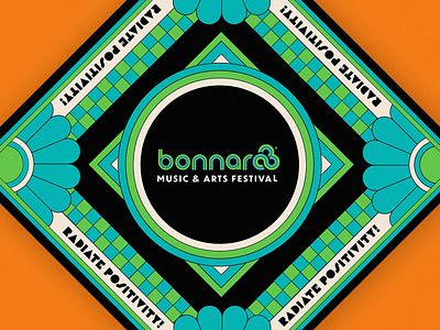 '22 Bonnaroo Bandana bandana bonnaroo design manchester music festival nashville tennessee