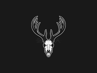 Deer Skull character design illustration illustrator logo mascot mascot character mascot design mascot logo vector