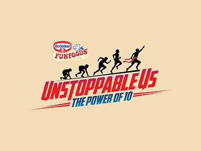 Unstoppable Us art direction branding concept graphic design icon illustration logo design print design typography vector