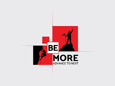 Be More abstract art direction branding concept graphic design illustration logo design print design typography vector