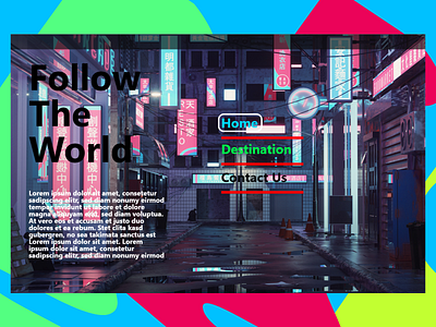 Travel Landing Page || wordpress page dark mode design illustration typography ui ux vector web web design wordpress design