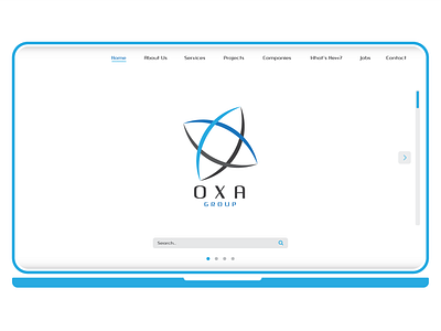 OXA GROUP - HomePage1 adobe asset management branding business clean design concept corporate branding design informational logo typography ui uidesign webdesign website website concept website design