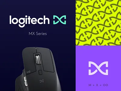 Logitech MX Playoff branding branding design creativity design design to the mx letterform lettermark logitech logo logo design logotype playoff product product branding product design sketch type art