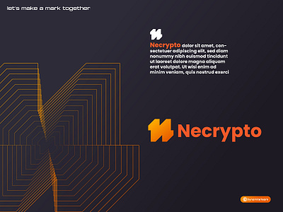 N letter logo - crypto currency - dribbble abstract branding branding agency crypto currency design dribbble dynamite team ecommerce illustration logo logo design logo designer metaverse modern minimal monogram n letter logo n logo saas tech logo vector