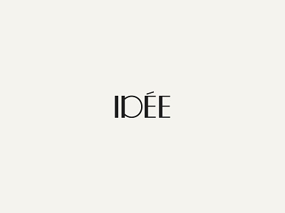 IDÉE identity idée logo logotype