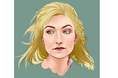 Laura palmer color practice digital art illustration laura palmer photo copied portrait realism sai twinpeaks