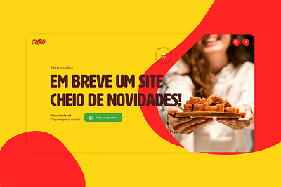 Cubo Website conecta cubo design food site design ui uidesign website