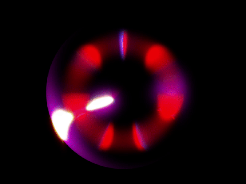 Random Coil Animation Tesla coil. Effect experiment by Sergey Se on Dribbble