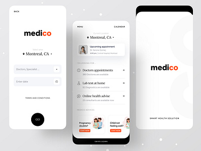 Medico V2 app design app design agency app design icon ui web ios guide brand identity branding branding agency branding design brann dribbble dribbble best shot health health app health care medical medical app medical design medical logo ofspace ofspace agency surja sen das raj