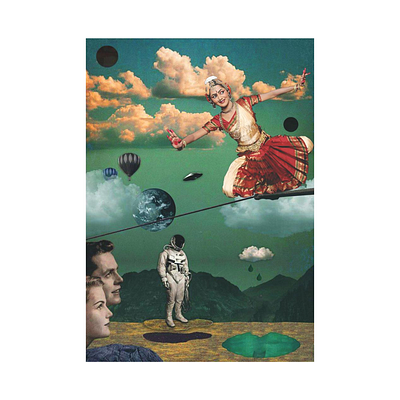 Ascension of Civilization astronaut branding design clouds collage creative dance design digital illustration diverse dribbble graphicdesign hexcode hindustan times illustrator parthgarg photoshop sky social media ui ux