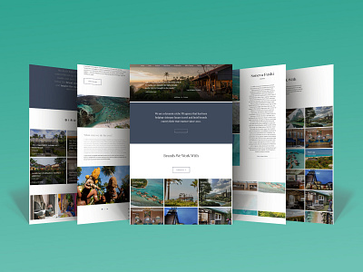 A Travel - Webpage Design branding design graphic design ui ux