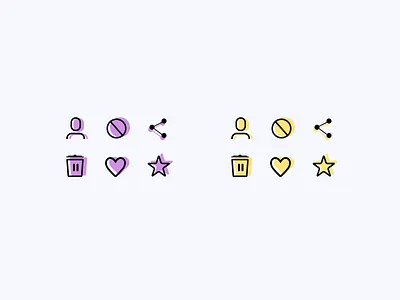 Daily UI 055 | Icon set daily 100 challenge daily ui design ui