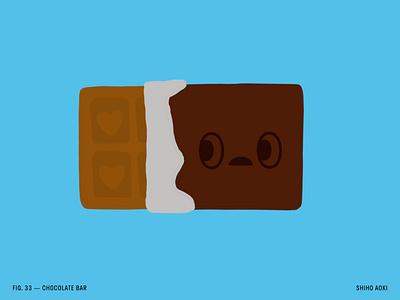 100 Day Project — Day 33 100dayproject chocolate chocolatebar editorialillustration foodart foodillustration foodillustrator illustration illustrator licensingartist