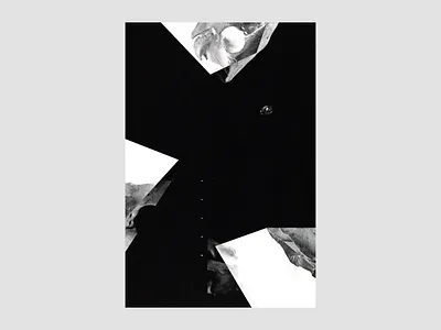 The Chasm | For the heck of | 35 abstract art black white blackandwhite brand identity branding chasm collage dark darkness exokim experimental art experimental design graphic design photomanipulation poster poster design skeleton skull typography visual identity