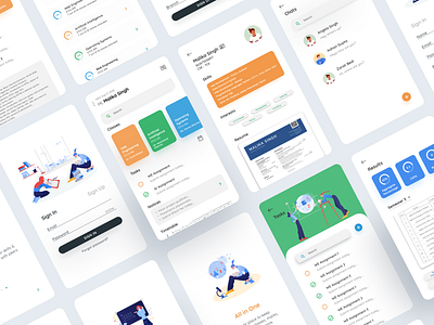 College Management Student App android app design attendance calendar college design figma illustration management reminders student ui uidesign ux uxdesign