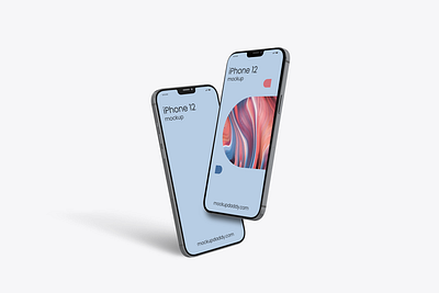 Apple iPhone 12 PSD Mockup apple phone mockup free iphone 12 mockup iphone 12 3d mockup iphone 12 3d model iphone 12 editable mockup iphone 12 psd mockup iphone mockup photoshop mockup psd mockup