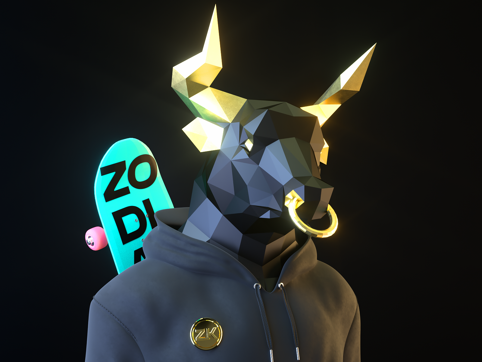 NFT Ox by Yurii on Dribbble