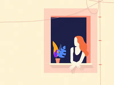 Window design illustration vector