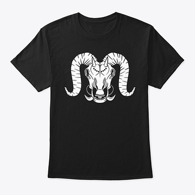 Gorgillga cartoony design gorgillga gorgillga horns illustrator maplemill metal shirt tshirt vector