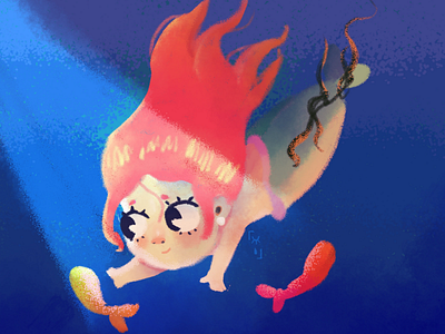 Little Mermaid childrensbokillustration disneyprincess illustrations ilustração ilustração infantil kidlitart littlemermaid pequenasereia