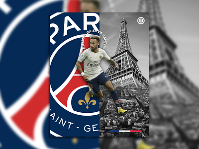 Saint Neymar design football neymar nike nike football paris psg soccer sports graphics